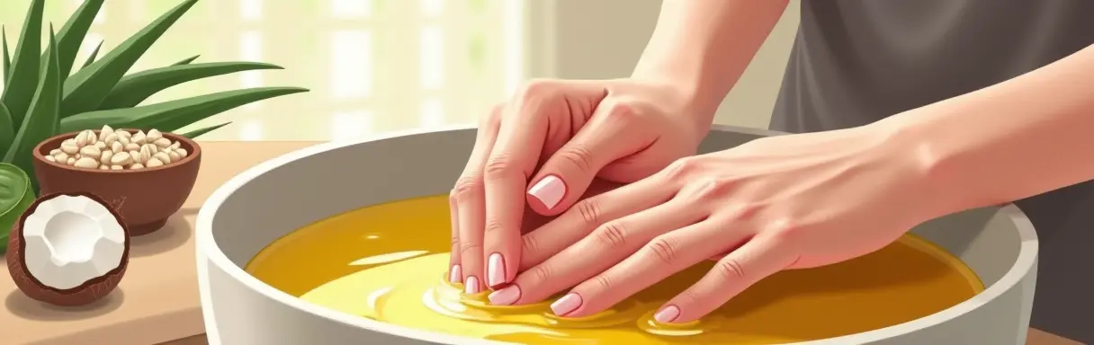 Домашние средства для укрепления ногтей