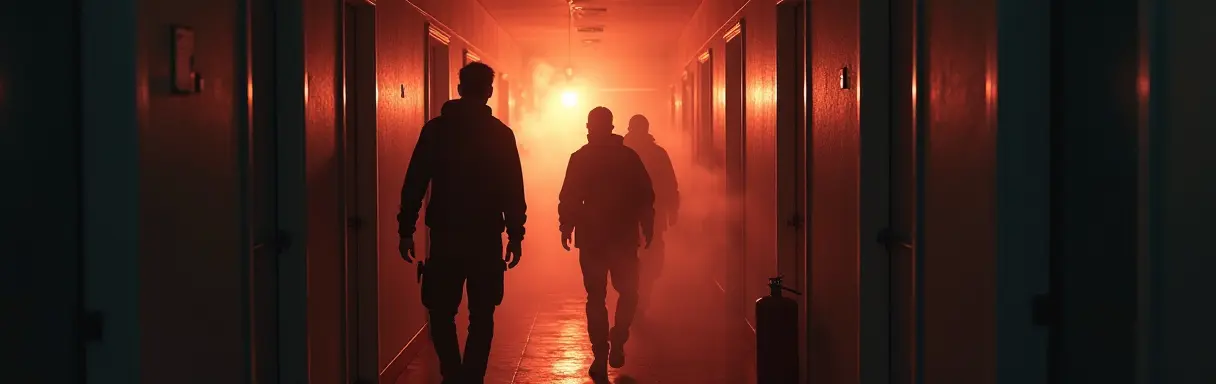 Как действовать при пожаре в многоквартирном доме