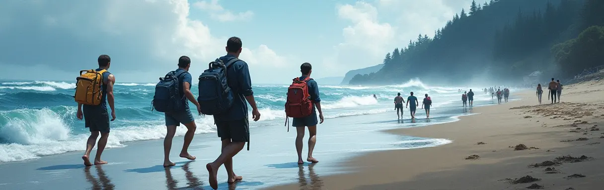 Правила поведения при цунами