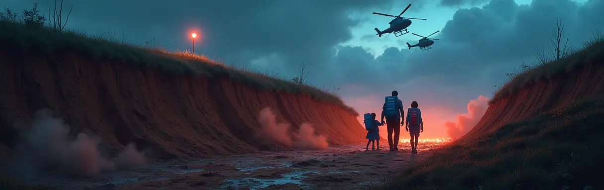 Правила поведения при оползнях и селях