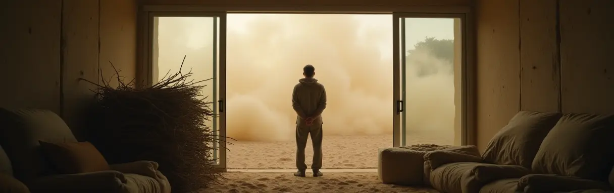 Правила поведения при песчаной буре