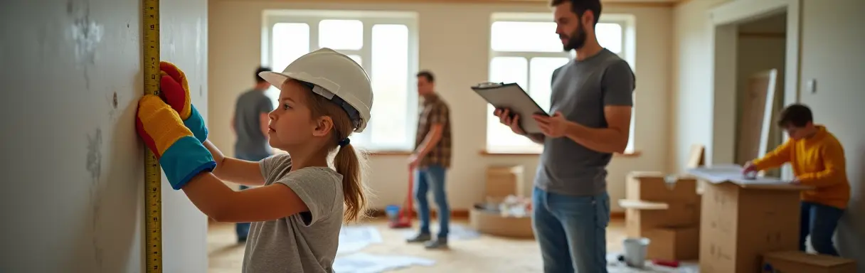 Распределение обязанностей при ремонте в доме