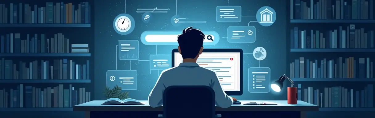 Работа с онлайн-библиотеками и научными базами