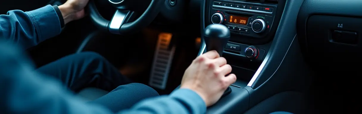 Вождение с механической коробкой передач