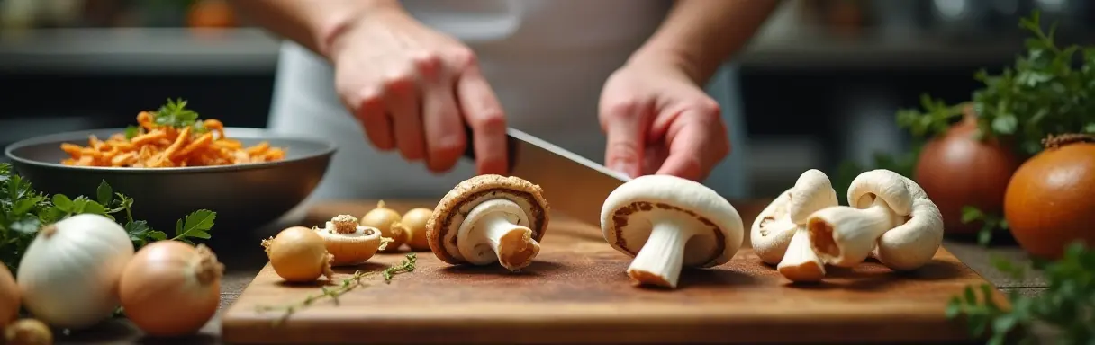 Приготовление блюд из грибов