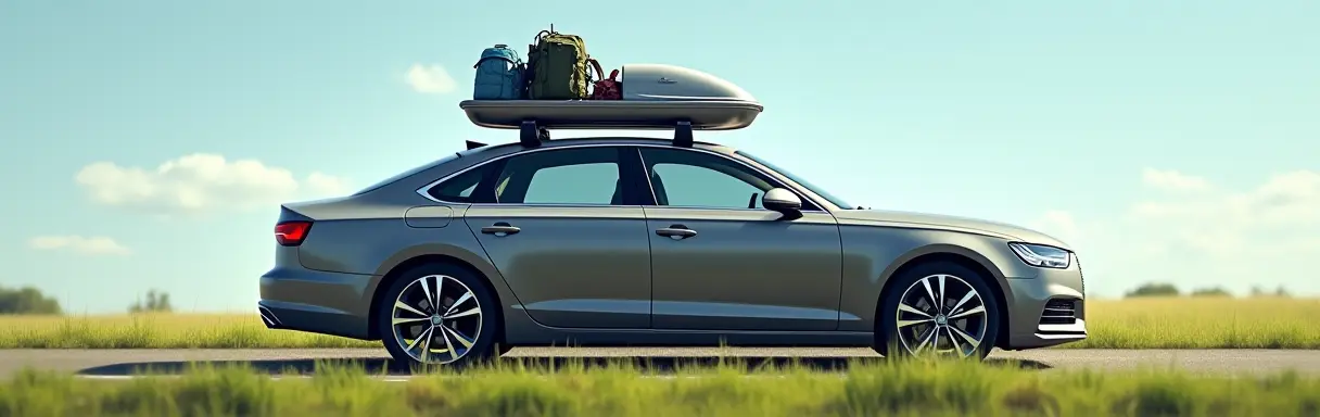 Езда с боксом на крыше или багажником