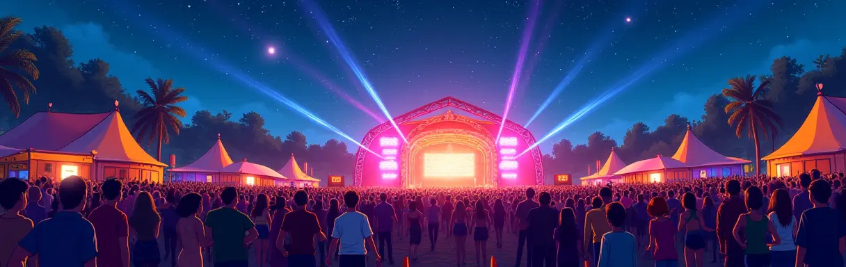 Путешествие с музыкальными фестивалями