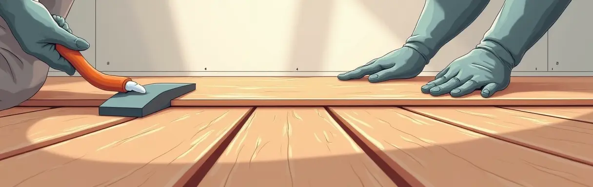 Как устранить скрип пола и дверей