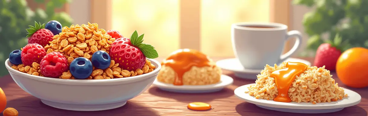 Домашние гранулы и мюсли