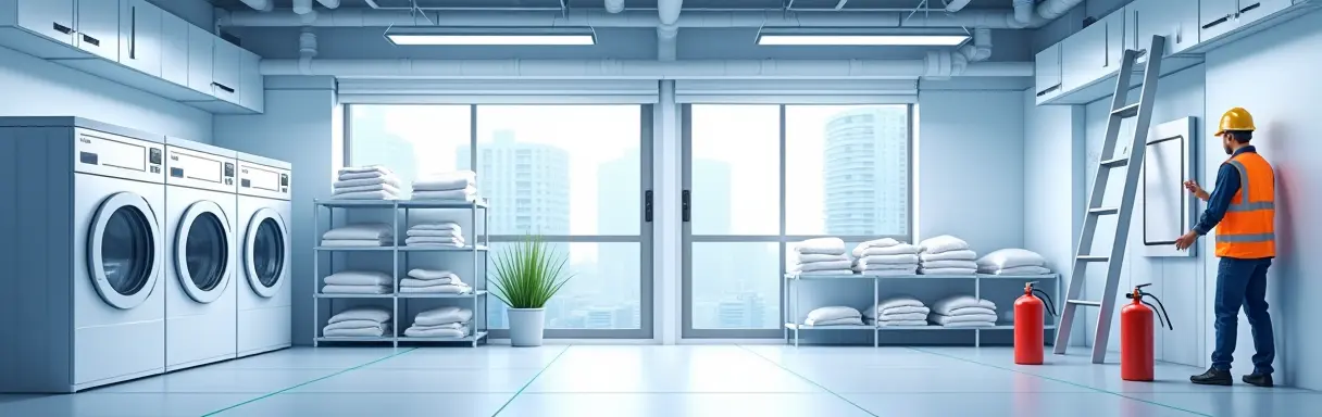 Ремонт прачечной в многоквартирном доме