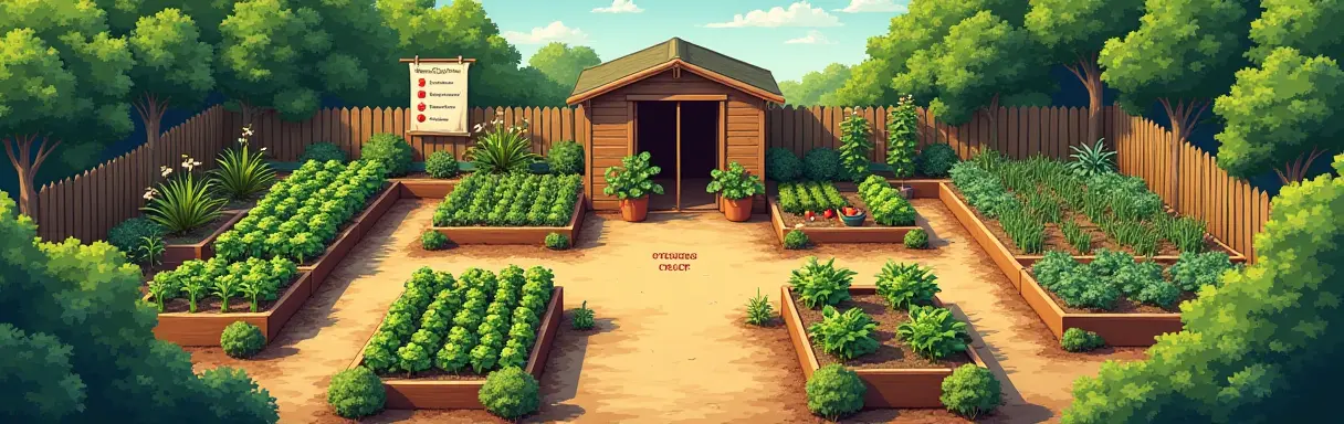 Планирование огорода: схема посадок для начинающих