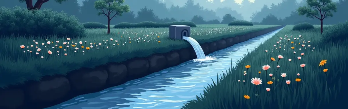 Как сделать дренаж на заболоченном участке