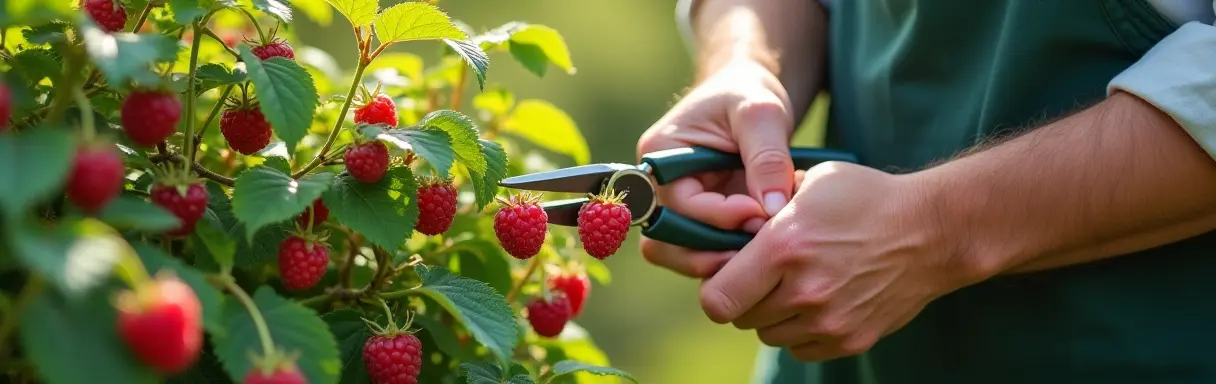 Выращивание малины и смородины: обрезка и уход