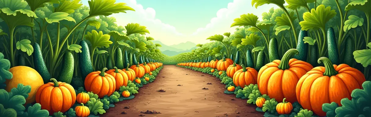Выращивание тыквенных культур: кабачки, патиссоны, тыквы