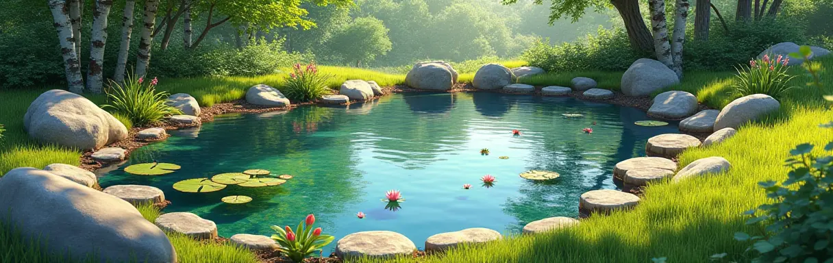 Как сделать пруд на даче своими руками