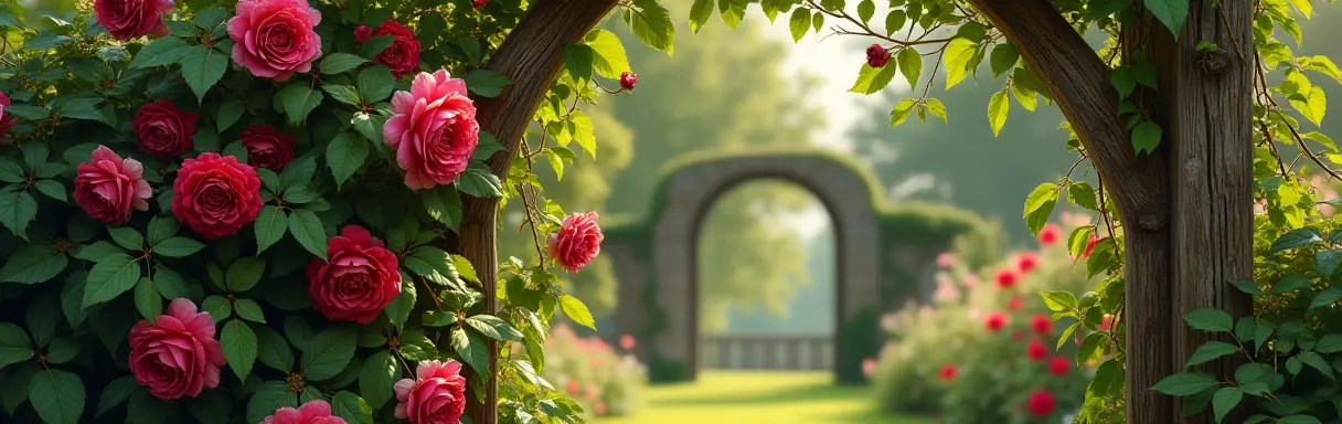 Выращивание клематисов и плетистых роз