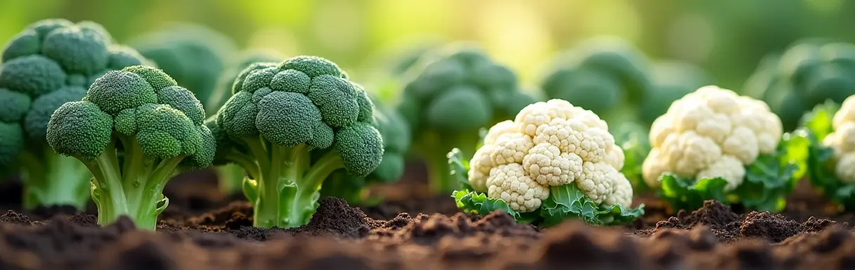 Выращивание брокколи и цветной капусты
