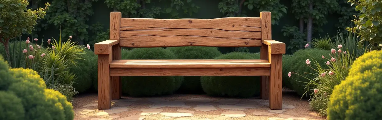 Как сделать садовые скамейки своими руками