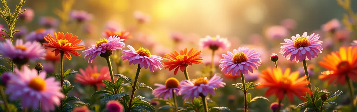 Выращивание астр и хризантем осеннего цветения