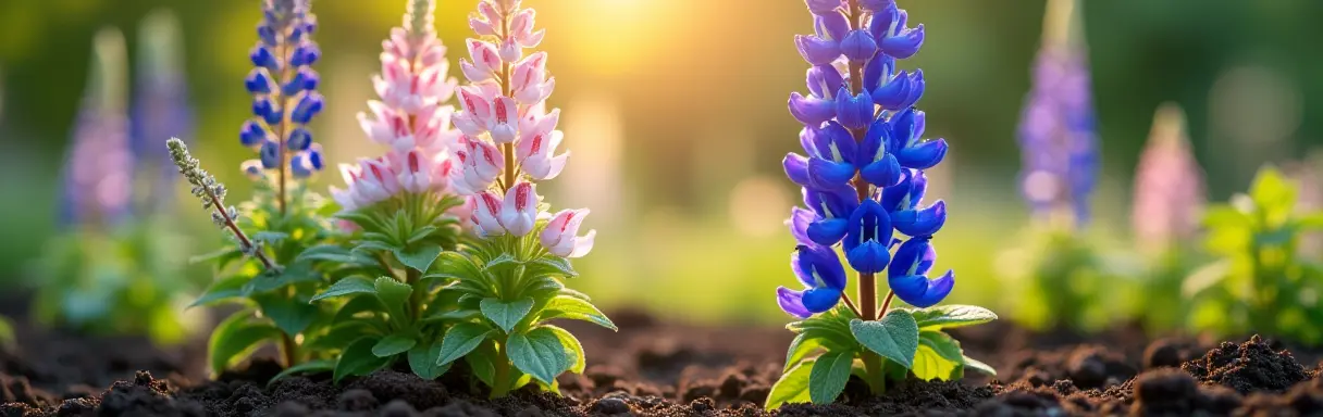 Выращивание дельфиниумов и люпинов