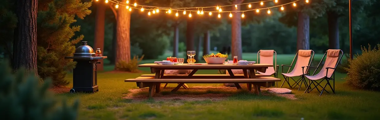 Обустройство зоны для пикника на даче