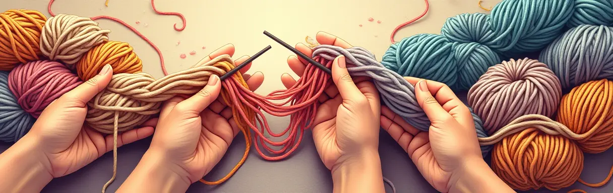 Вязание крючком: от простых столбиков до сложных узоров