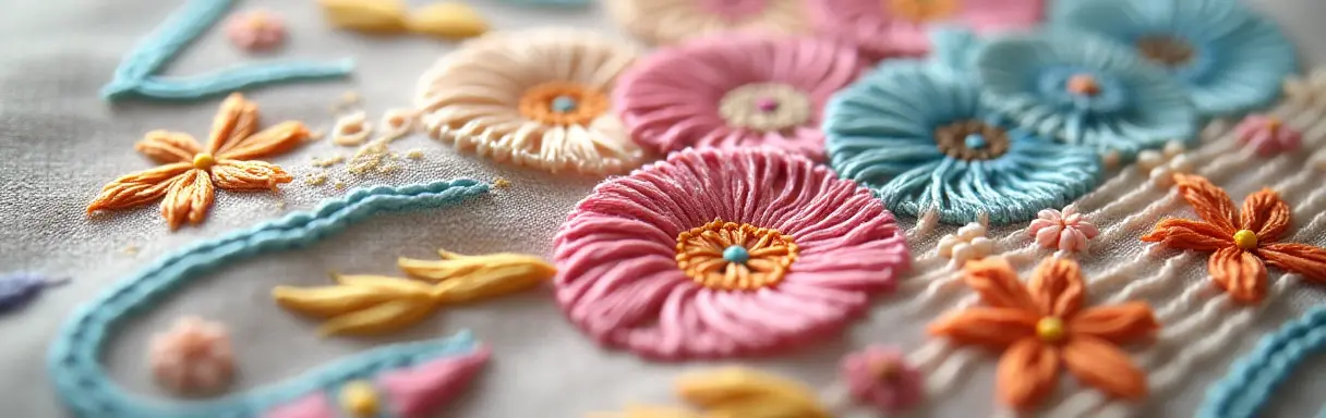 Вышивка гладью: техники и стежки