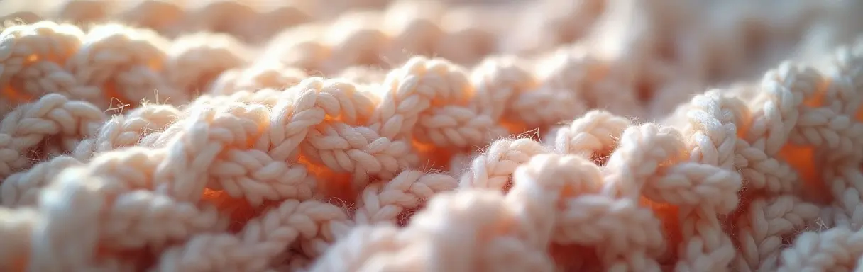 Вязание пледов в технике энтерлак