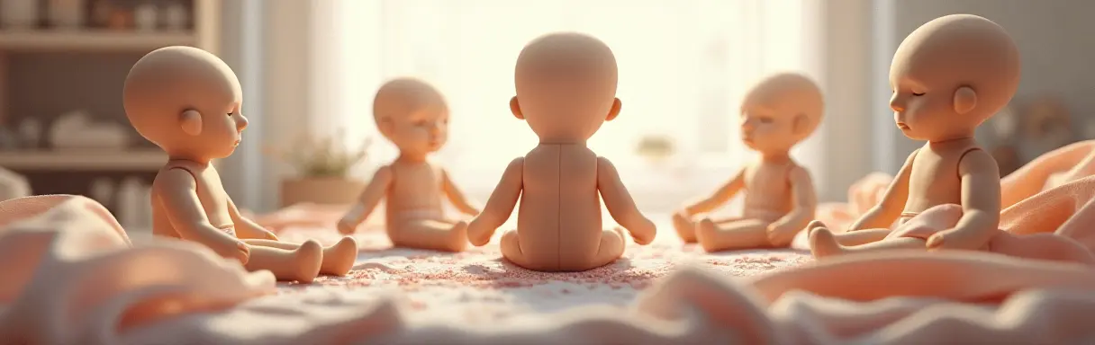 Создание интерьерных кукол из капрона