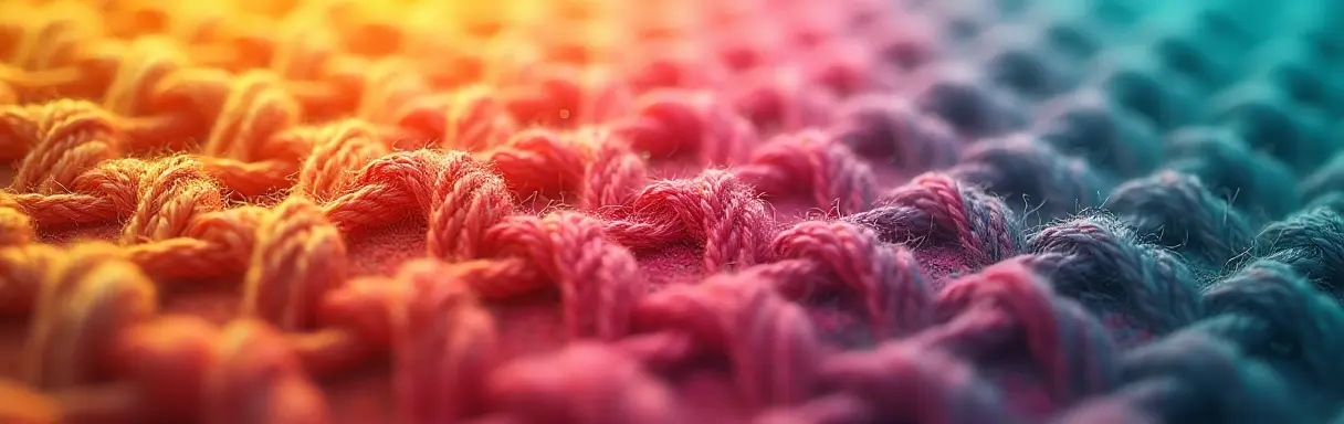 Вязание в технике энтрелак без отрыва нити