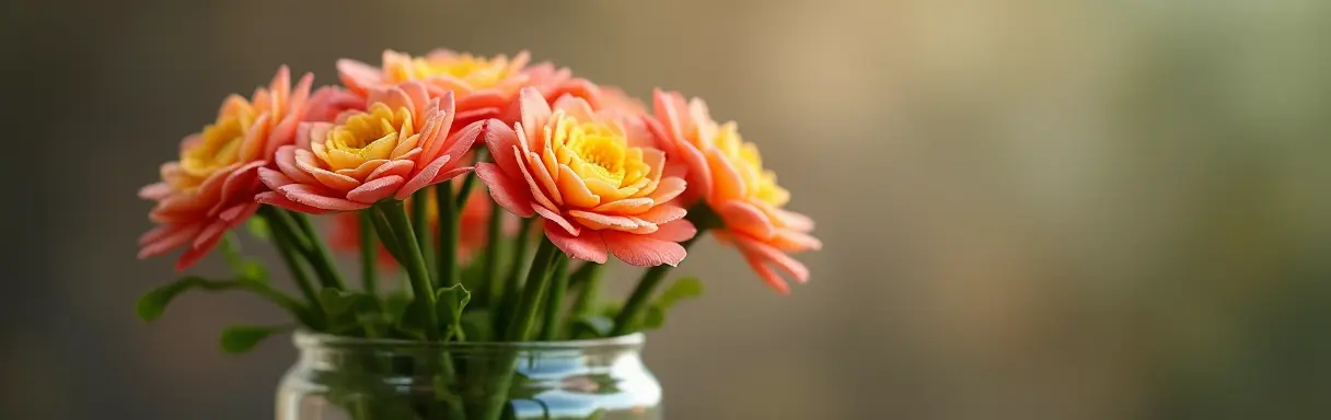 Создание интерьерных букетов из фоамирана