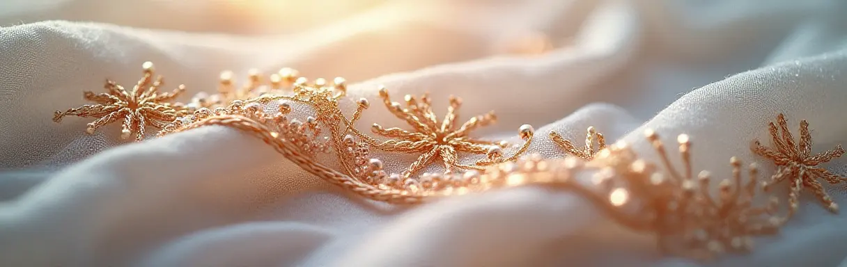 Создание украшений в технике сутажной вышивки