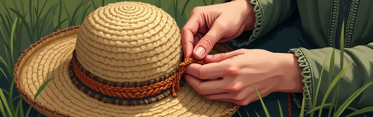 Вязание в технике вязания из травки