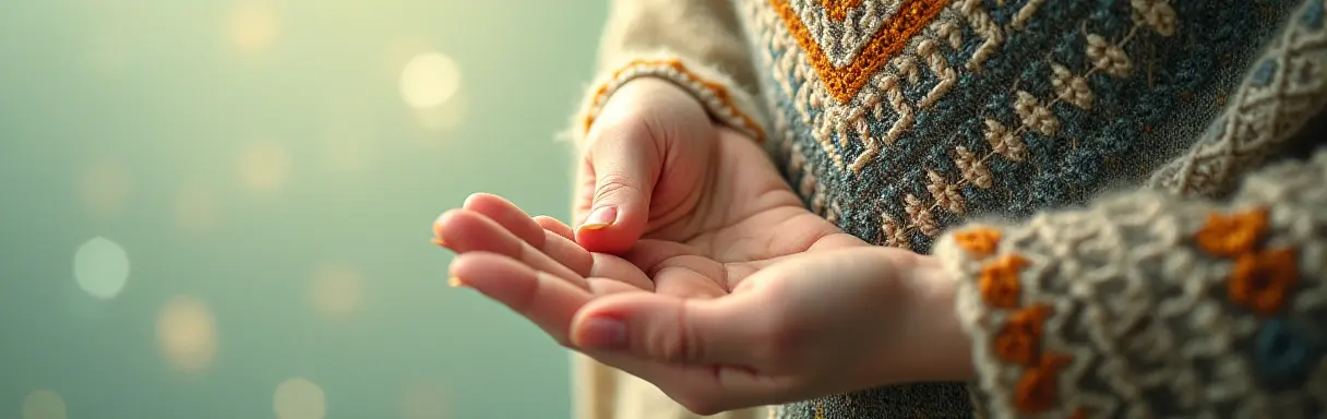 Вязание в технике вязания с вышивкой