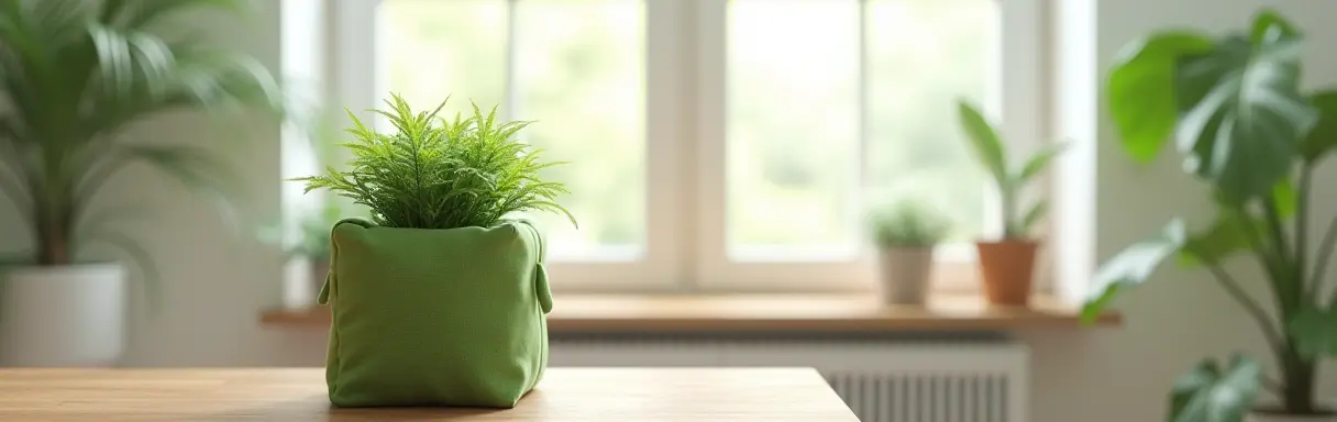 Создание интерьерных вазонов из ткани