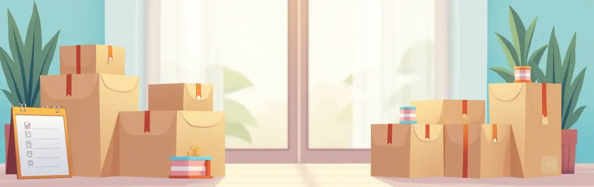 Подготовка к переезду: пошаговый план за 2 месяца