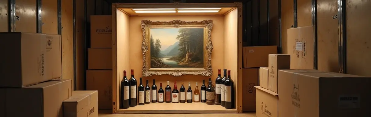 Переезд с коллекциями: картины, вино, антиквариат