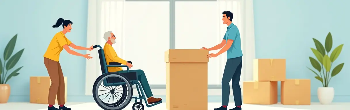 Организация переезда пожилого человека
