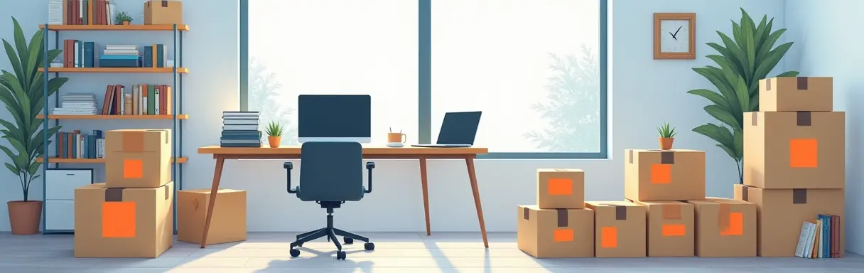 Как упаковать рабочий кабинет для переезда