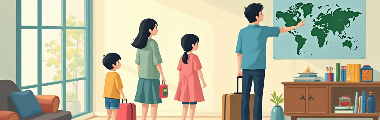 Переезд в другую страну с детьми