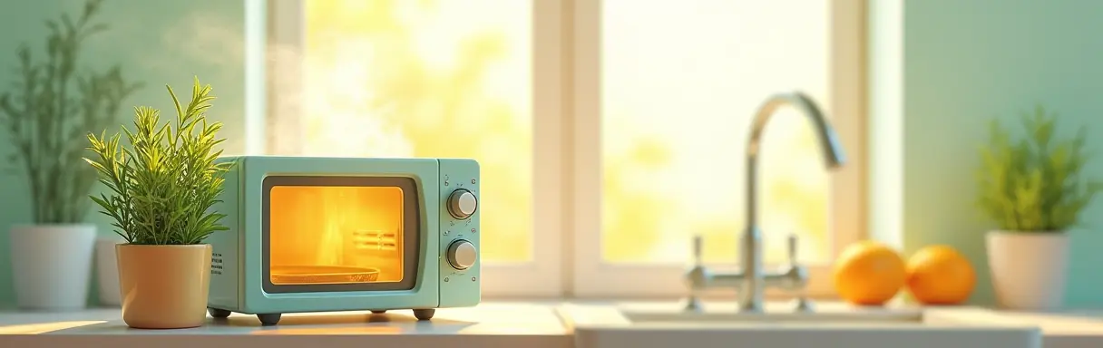 Как почистить микроволновку без химии