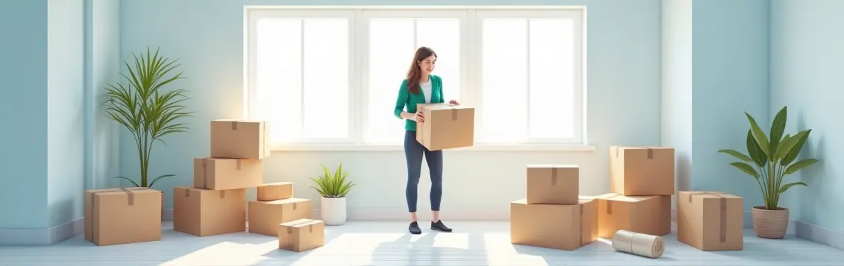 Организация переезда с уменьшением вещей