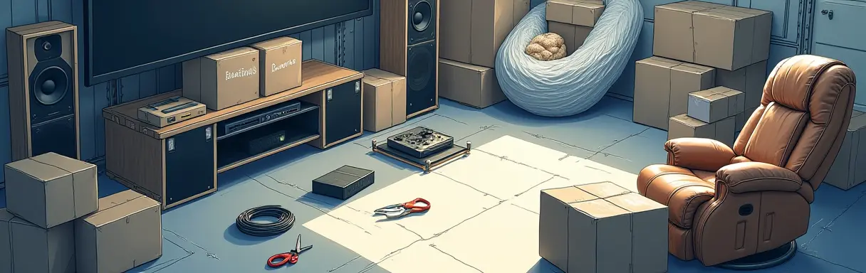 Как упаковать домашний кинотеатр для переезда