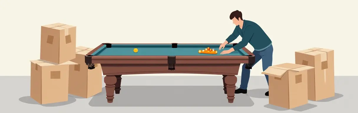 Как упаковать бильярдную для переезда