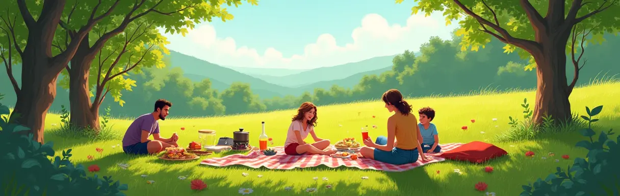 Организация пикника на природе: меню и оборудование