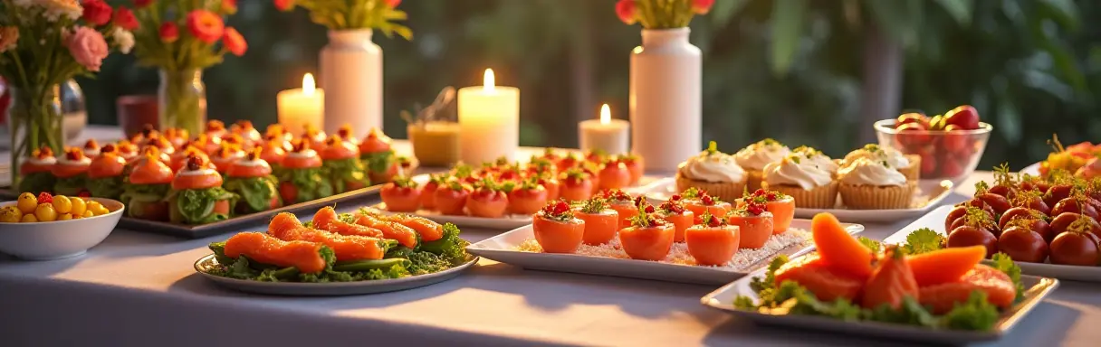 Организация фуршета на 30-50 человек