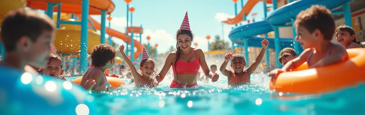 День рождения в бассейне или аквапарке