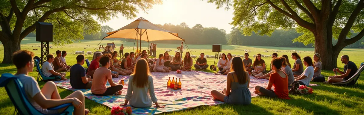 Организация пикника для большой компании