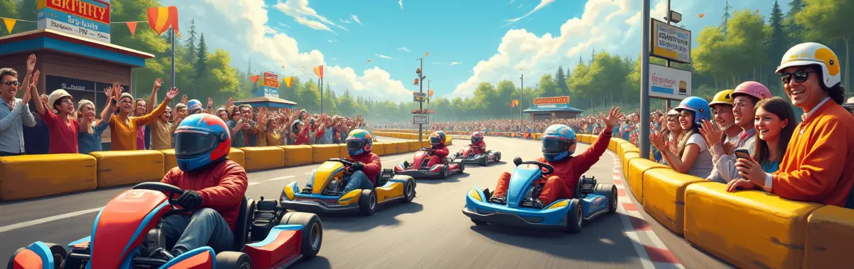 День рождения в картинг-центре