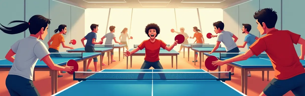 Организация вечера настольного тенниса